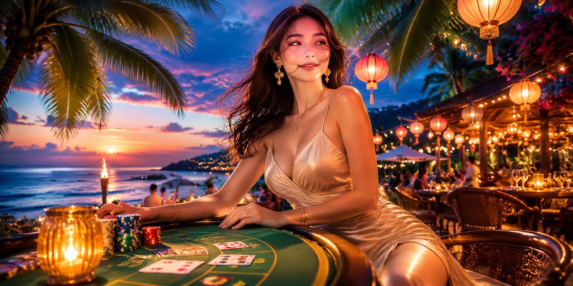 Phụ nữ áo dài chơi casino trên điện thoại di động tại Huế buổi chiều
