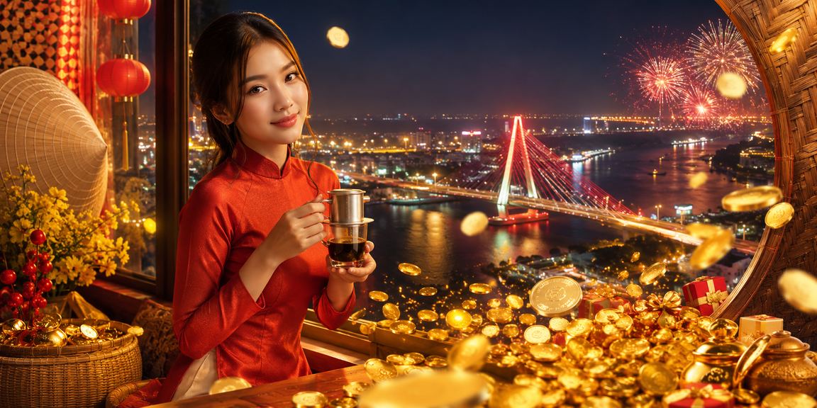 Cảnh cá cược casino tại Việt Nam với không khí sôi động buổi tối